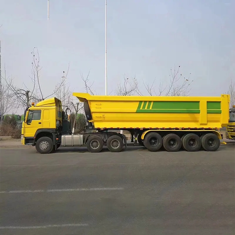 การใช้งานและคุณสมบัติของ Dump Semi Trailer คืออะไร?