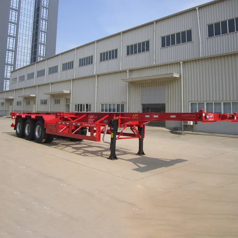 ทำความเข้าใจกับความเก่งกาจและประสิทธิภาพของตัวอย่าง Skeleton Semi Trailer