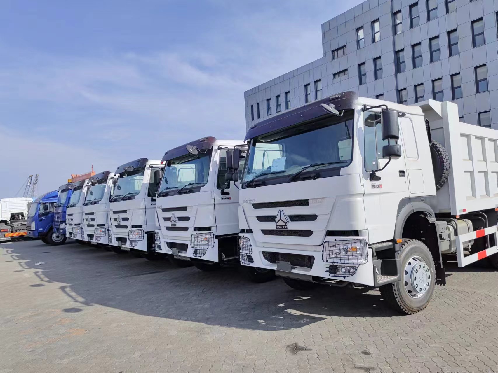 Sinotruk Howo 6*4 Dump Trucks พร้อมสำหรับการจัดส่ง