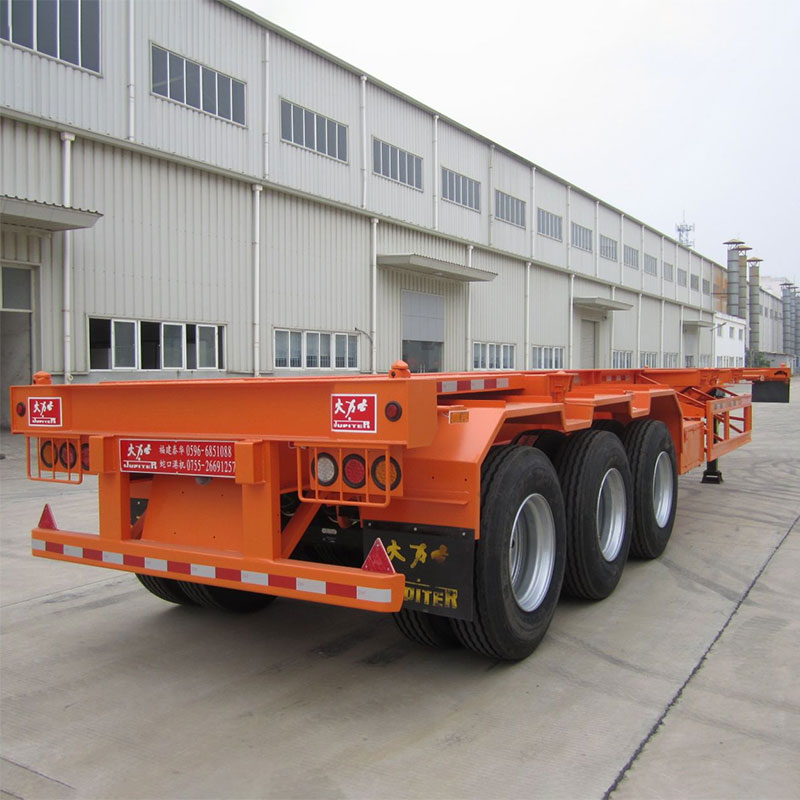 คุณสมบัติโครงสร้างของ Skeleton Semi Trailer