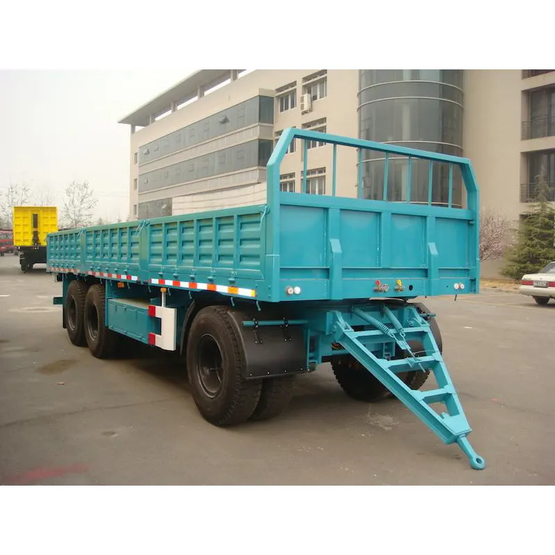 รถพ่วงลากพ่วง Tri-axle Dropside สำหรับสินค้าเทกอง